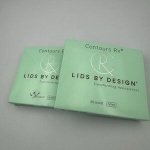 Contours Rx Lids By Design Eyelid Lift Correcting Strips / Lot of 2‎ boxes 6mm